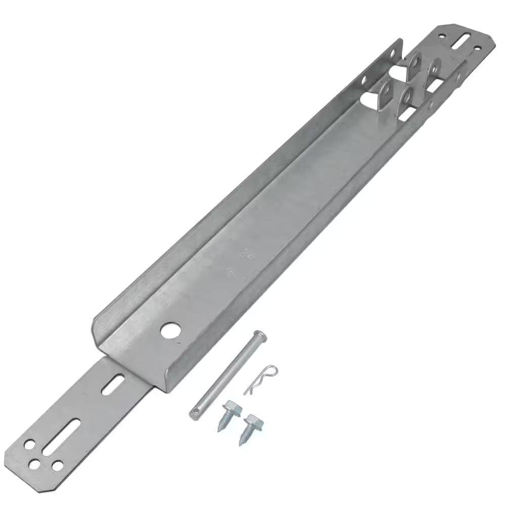 24 In. Steel Reinforcement Bracket for Overhead Garage Door