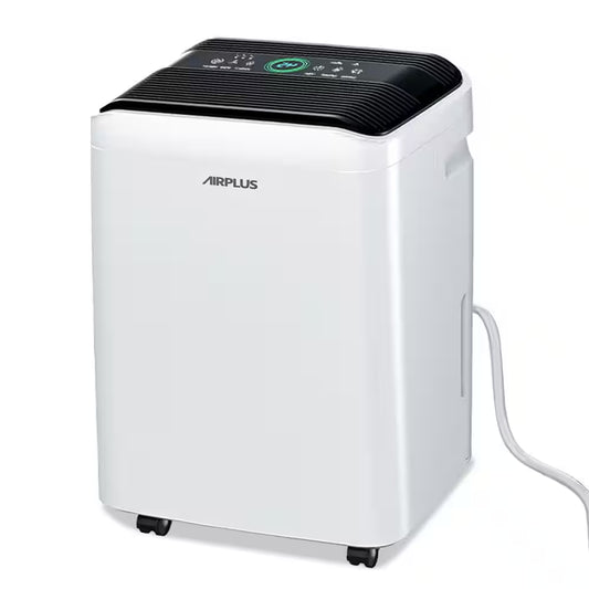 50 Pt. 4,500 Sq. Ft. Dehumidifier in White with Drain Hose and Bucket, Auto Defrost, Low Noise, Dehumidify Efficiently