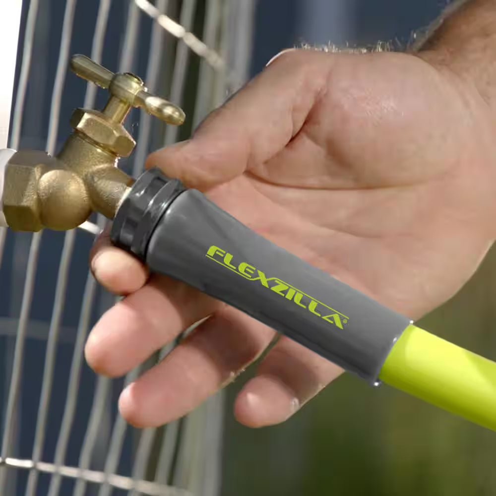 Zillagreen 5/8 In. X 15 Ft. Heavy-Duty, Lightweight, Utility Garden Hose