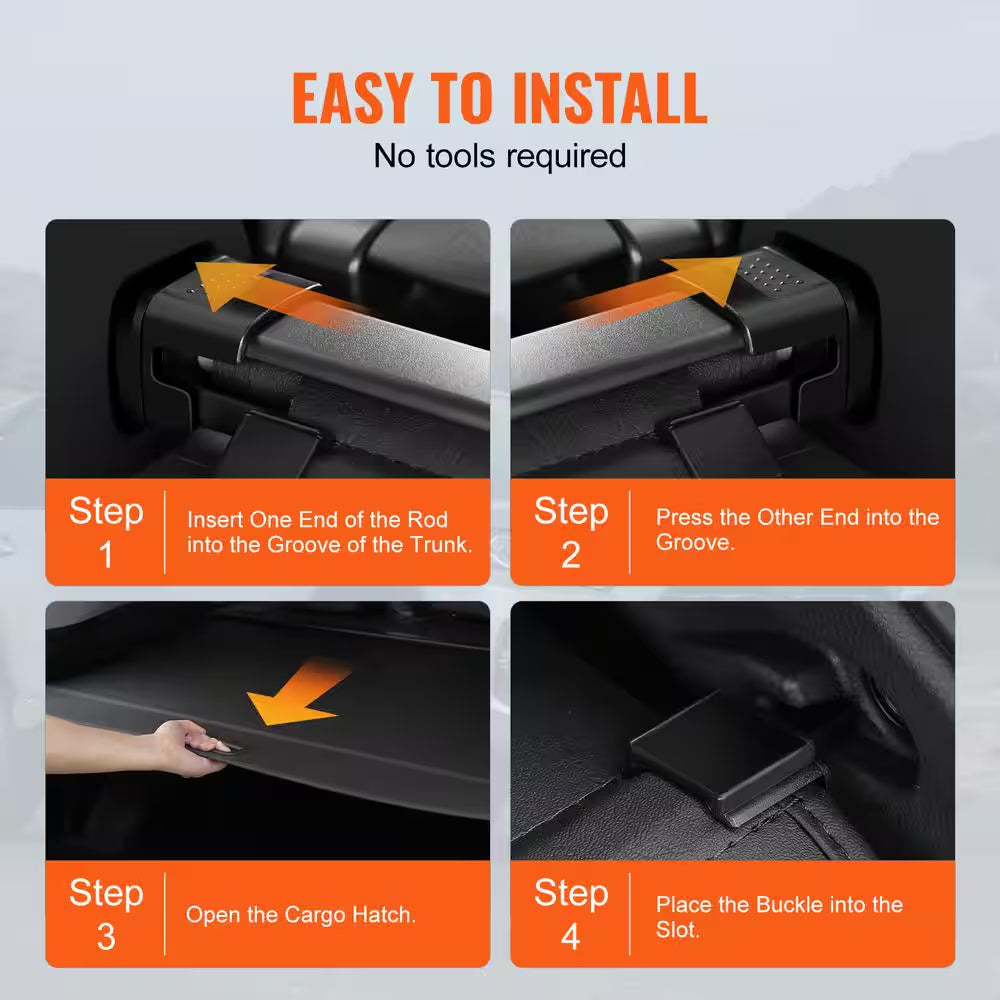 Retractable Cargo Cover for Honda, Upgraded Waterproof Trunk Cover Security Shield Shade for Honda CRV 2023-2024