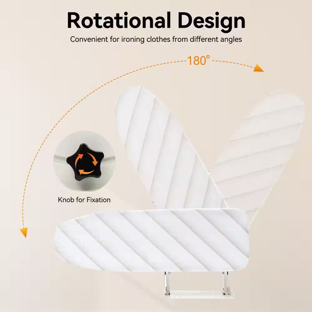 180° Rotatable Wall-Mounted Folding Ironing Board