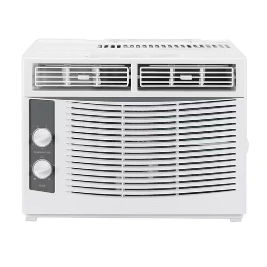 5,000 BTU (DOE) Window Air Conditioner Cools 150 Sq. Ft. in White 115-Volt