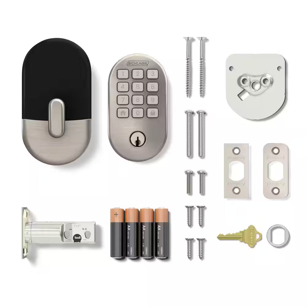 Remsen Satin Nickel Electronic Arrive Smart Wifi Deadbolt