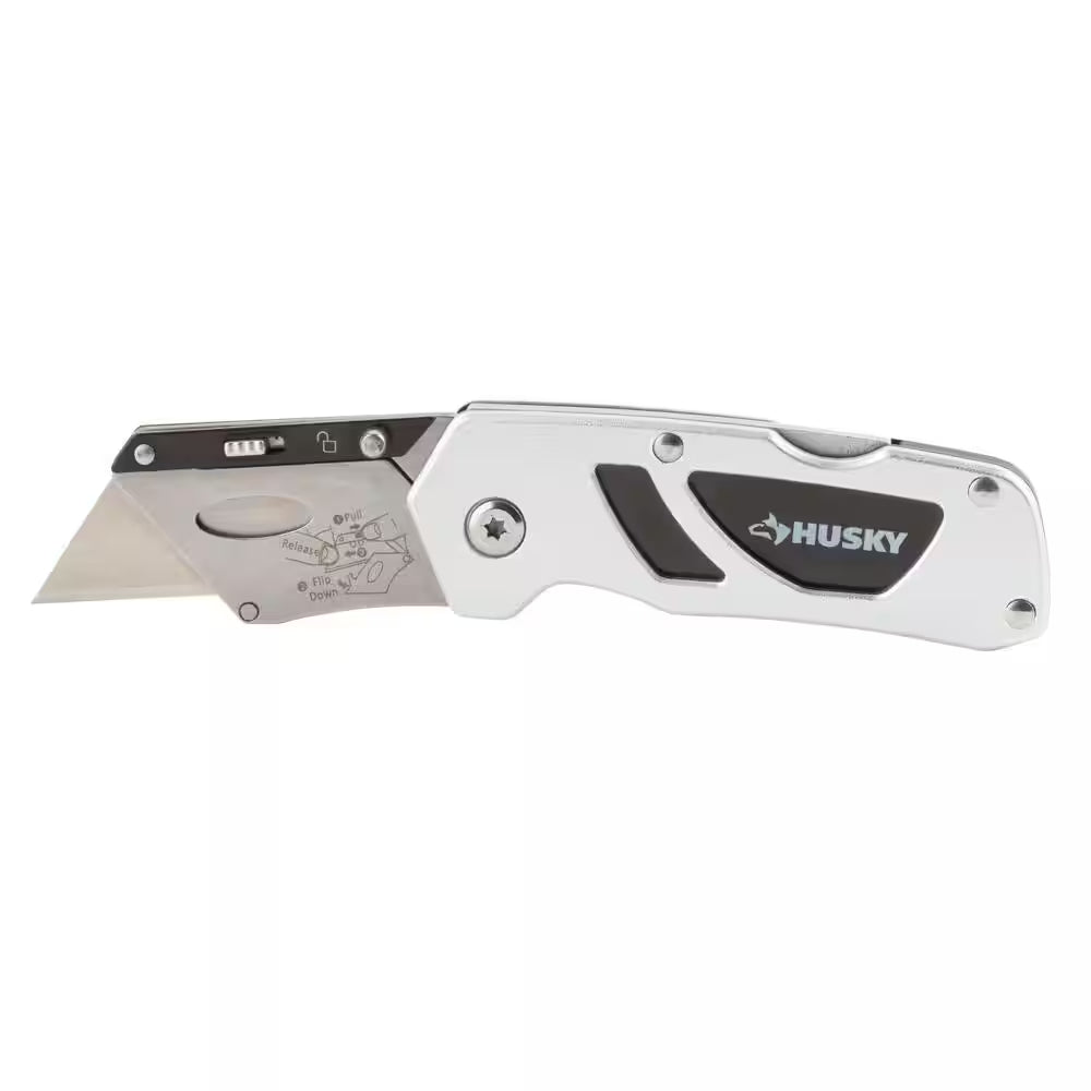 Compact Folding Lock-Back Utility Knife