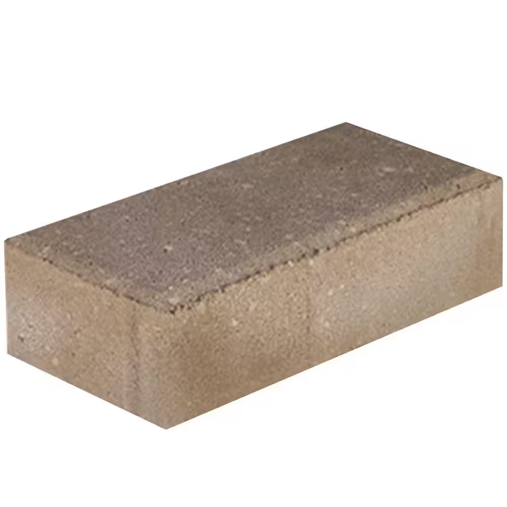 Holland 7.75 In. X 4 In. X 2.25 In. Sand Brown Charcoal Concrete Paver