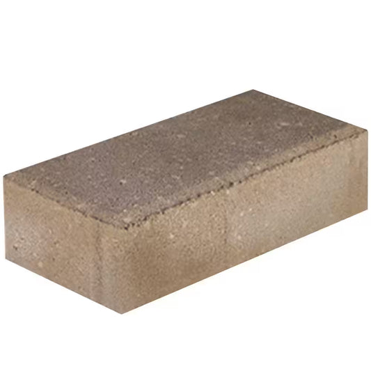 Holland 7.75 In. X 4 In. X 2.25 In. Sand Brown Charcoal Concrete Paver