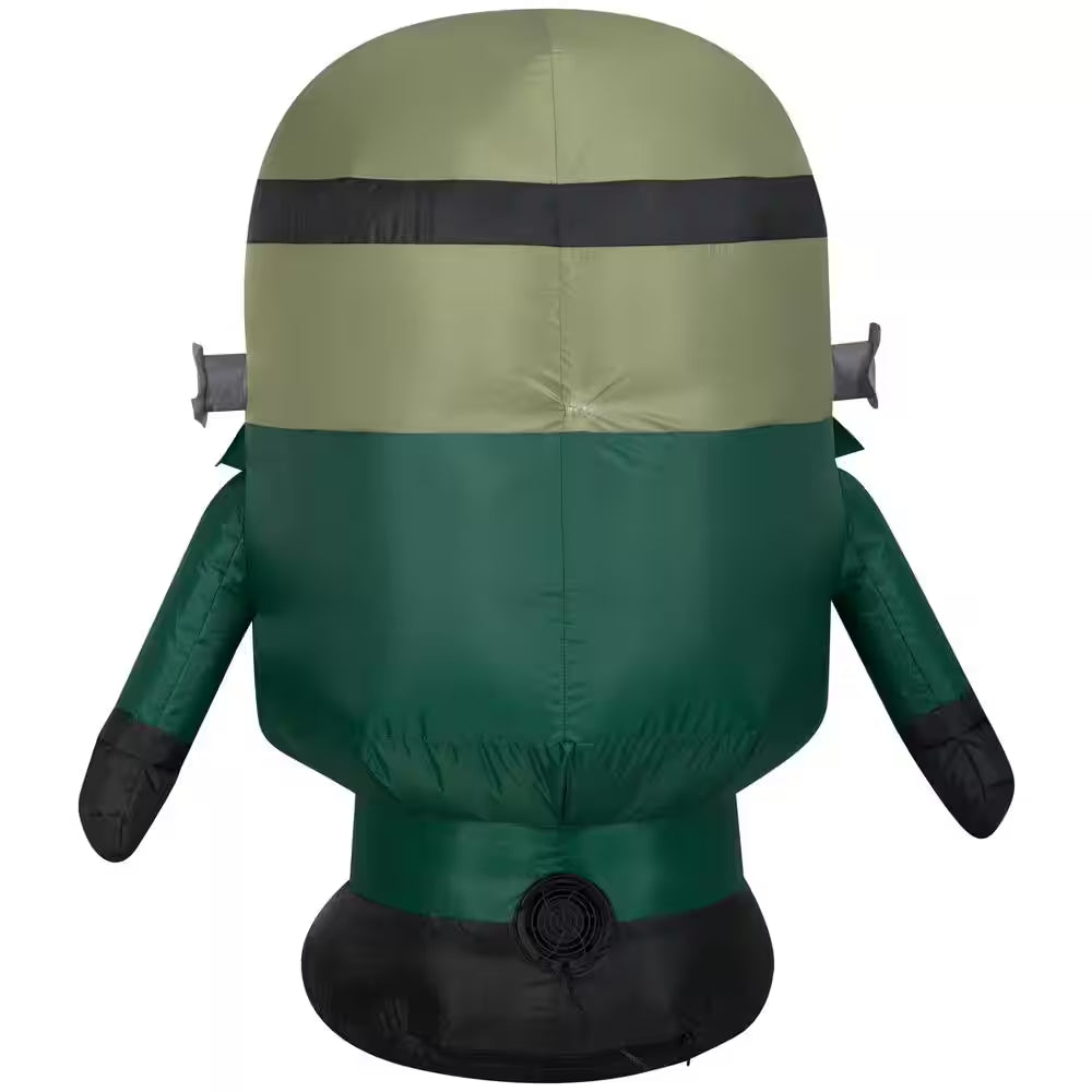 38.58"H X 22.05"W X 33.86"L Halloween Airblown-Monster Minion Frankenbob-Sm-Universal