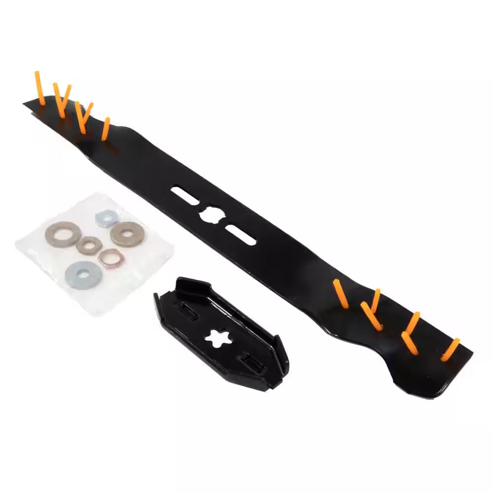 Universal 6-In-1 Power Rake Blade for 21 In., 22 In. and 23 In. Walk behind Lawn Mowers