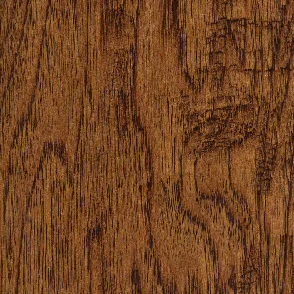 Distressed Palermo Hickory 3/8 In. T X 5 In. W Hand Scraped Engineered Hardwood Flooring (26.3 Sqft/Case)