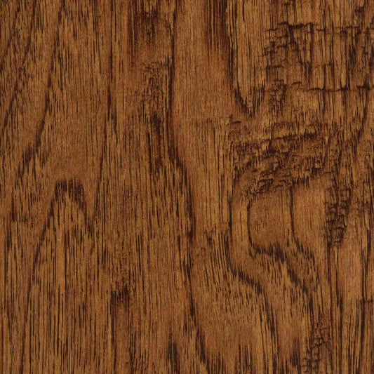 Distressed Palermo Hickory 3/8 In. T X 5 In. W Hand Scraped Engineered Hardwood Flooring (26.3 Sqft/Case)