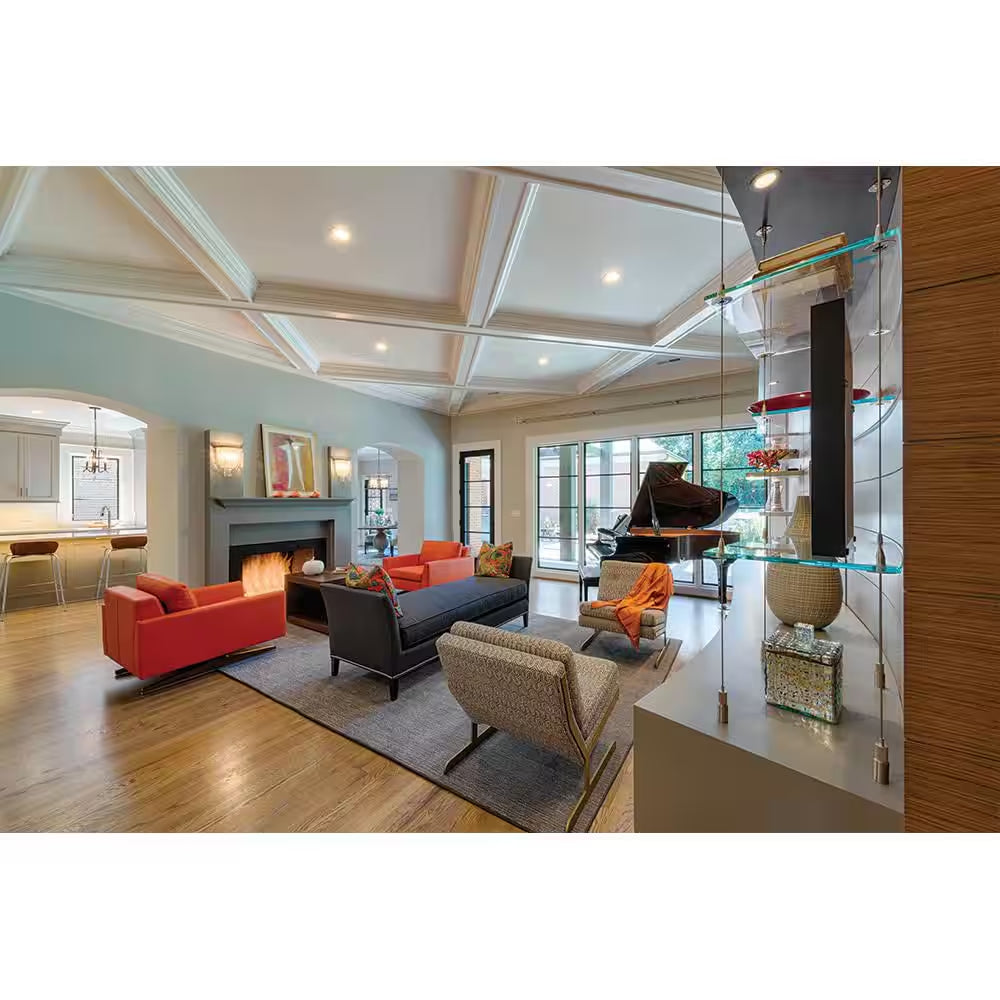 LT 5/6 In. LED Retrofit Module with Baffle Trim Selectable 5CCT 750-Lumens