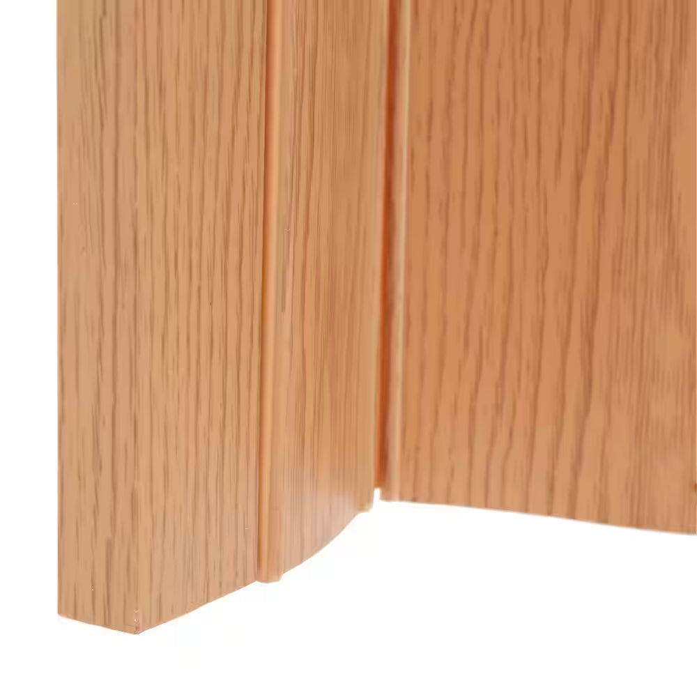Via 36 In. X 80 In. Oak Vinyl Accordion Door with Hardware