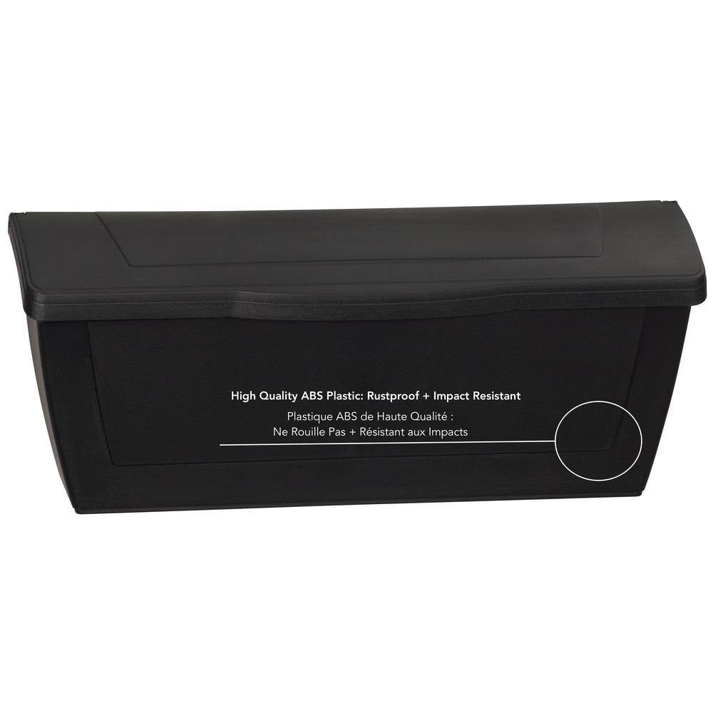 Black Classic Wall Mount Mailbox