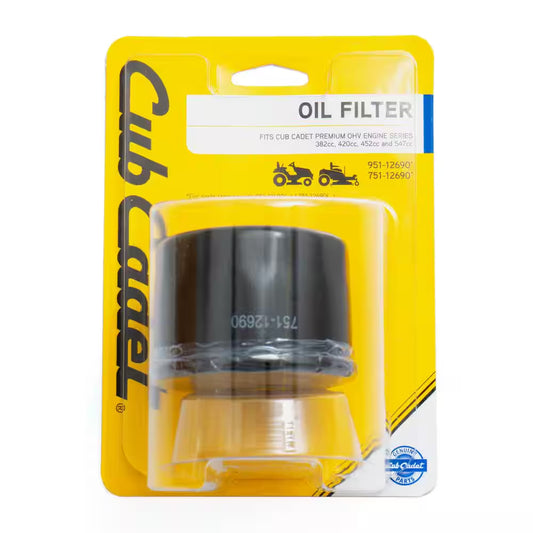 Premium OHV Engine 382 Cc, 420 Cc, 452 Cc, and 547 Cc Oil Filter OE# 951-12690 / 751-12690