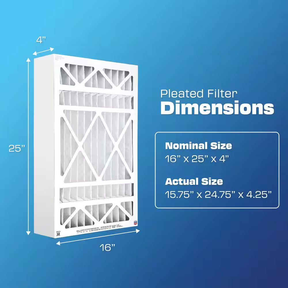 16 X 25 X 4 Honeywell FPR 4 Air Cleaner Filter