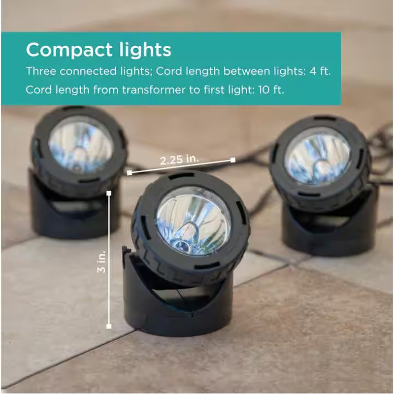 Pond and Landscape LED Lights (3-Set)