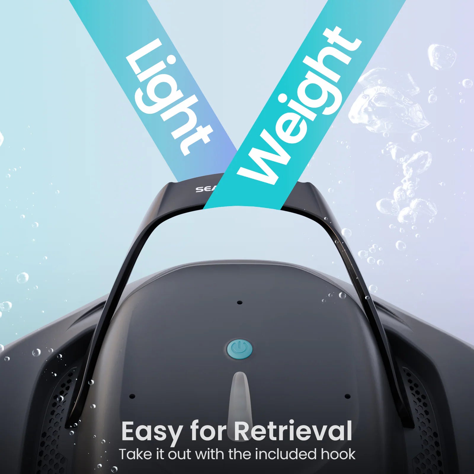 SG 800B Cordless 3.1-In Robotic Pool Vacuum