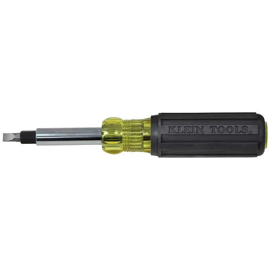 Heavy-Duty Multi-Bit Screwdriver/Nut Driver- Cushion Grip Handle