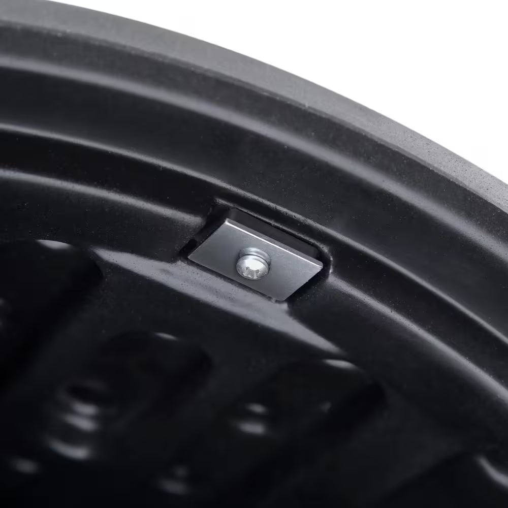 Town-To-Town Extra Large T4 Sized Resin Mailbox Black Onyx