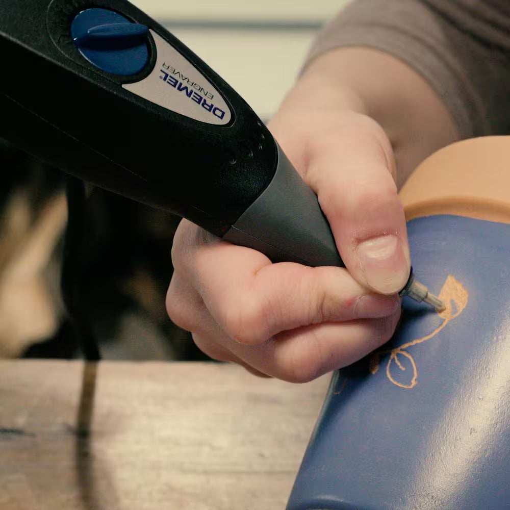 Electric Engraver Tool for Metal, Glass and Wood Corded Rotary Tool