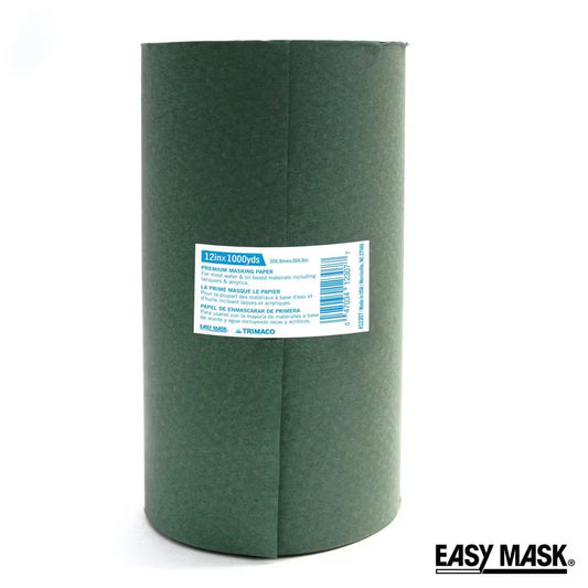 Easy Mask 12 IN. X 1000 FT. Green Premium Masking Paper