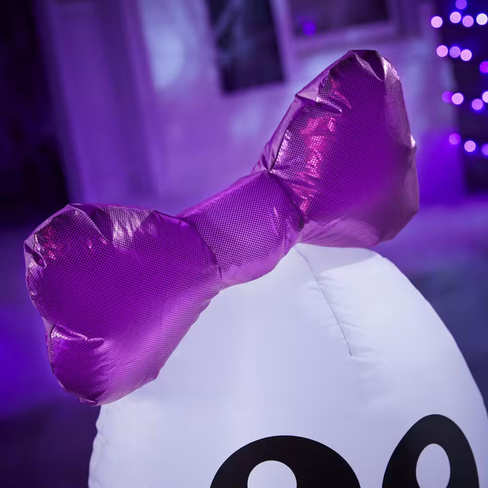 3.5 Ft LED Ghost with Bow Inflatable Airblown®I3