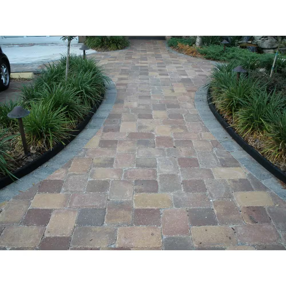 Ecoborder 4 Ft. Black Rubber Landscape Edging (6-Pack)