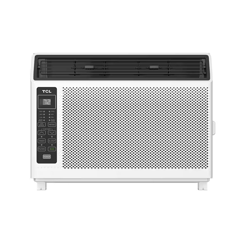 6,000 BTU 115 Volts Window AC Cools 250 Sq. Ft. with Remote in White