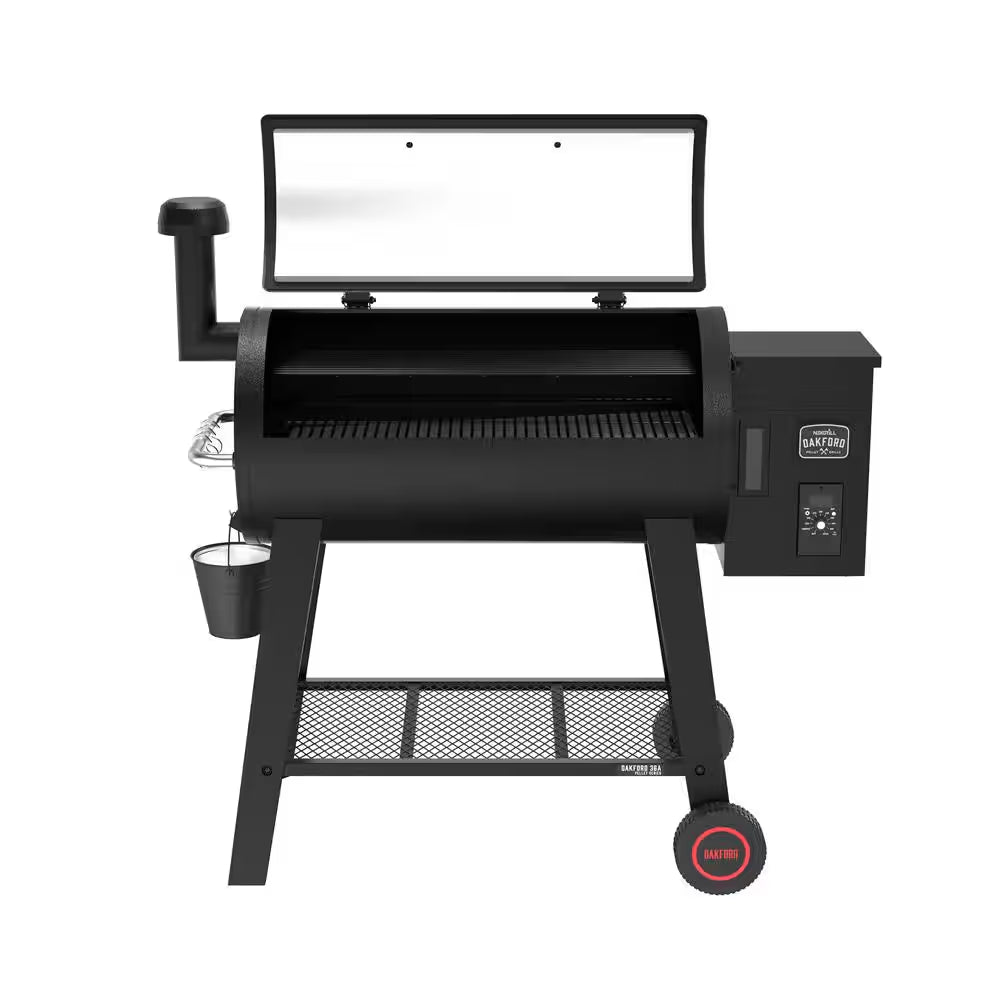 Oakford 36A - 36 In. Pellet Grill Smoker in Black