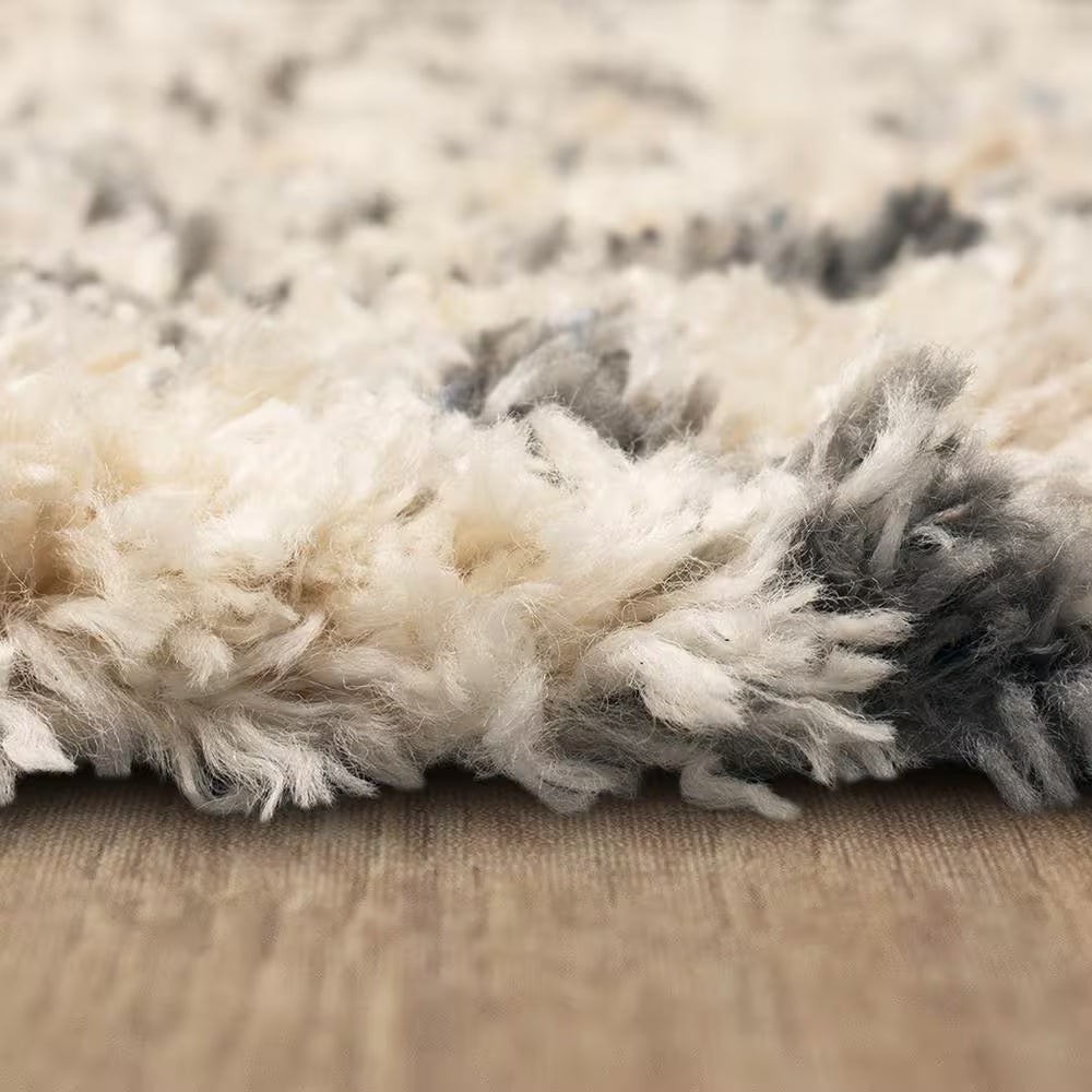 Caspian 6 Ft. X 9 Ft. Cream Moroccan Area Rug