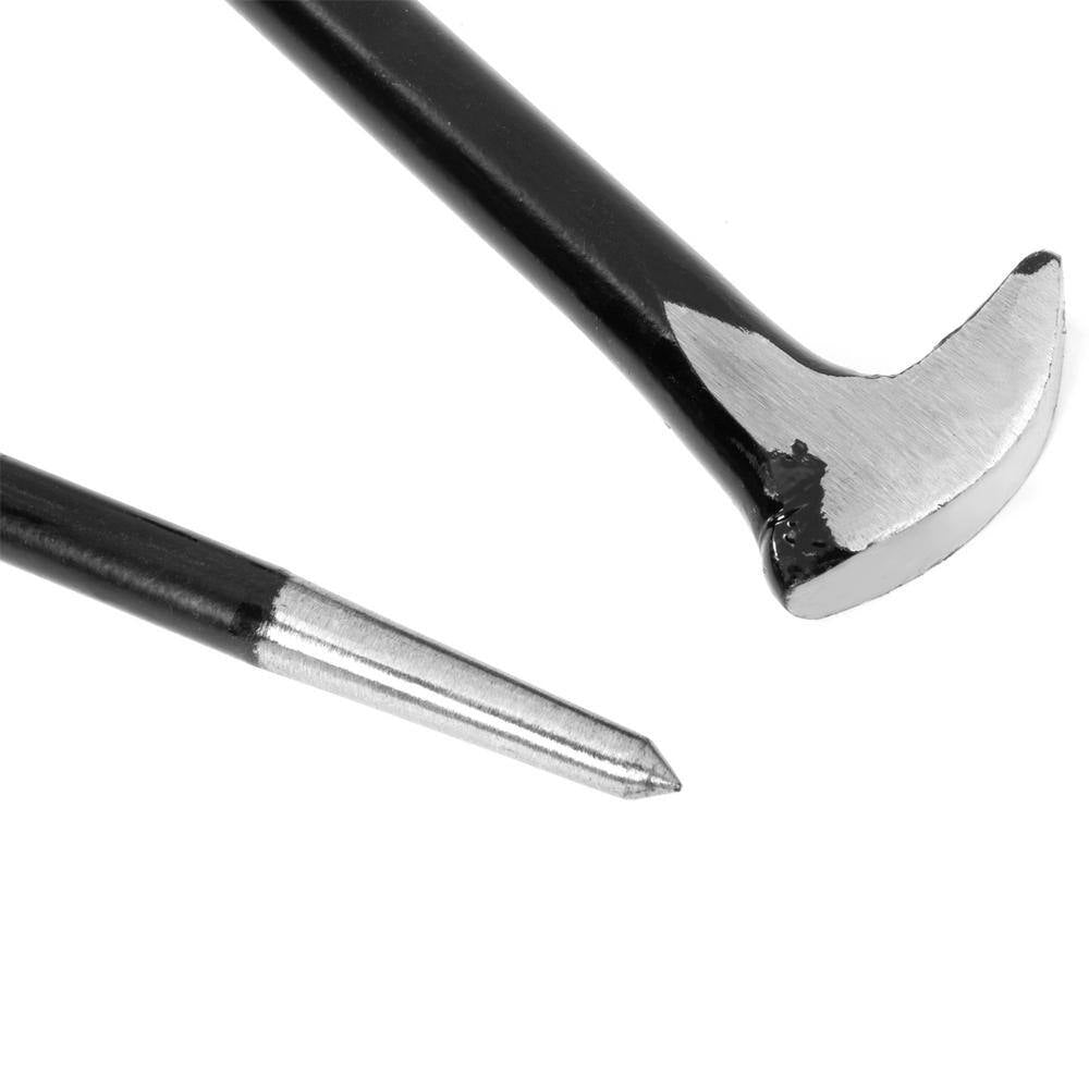 6 In. X 13 In. X 16 In. X 20 In. Heel Pry Bar Pointed Head Heavy-Duty Crows Foot Set (4-Piece)