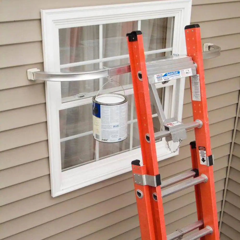 Quick-Click Extension Ladder Stabilizer