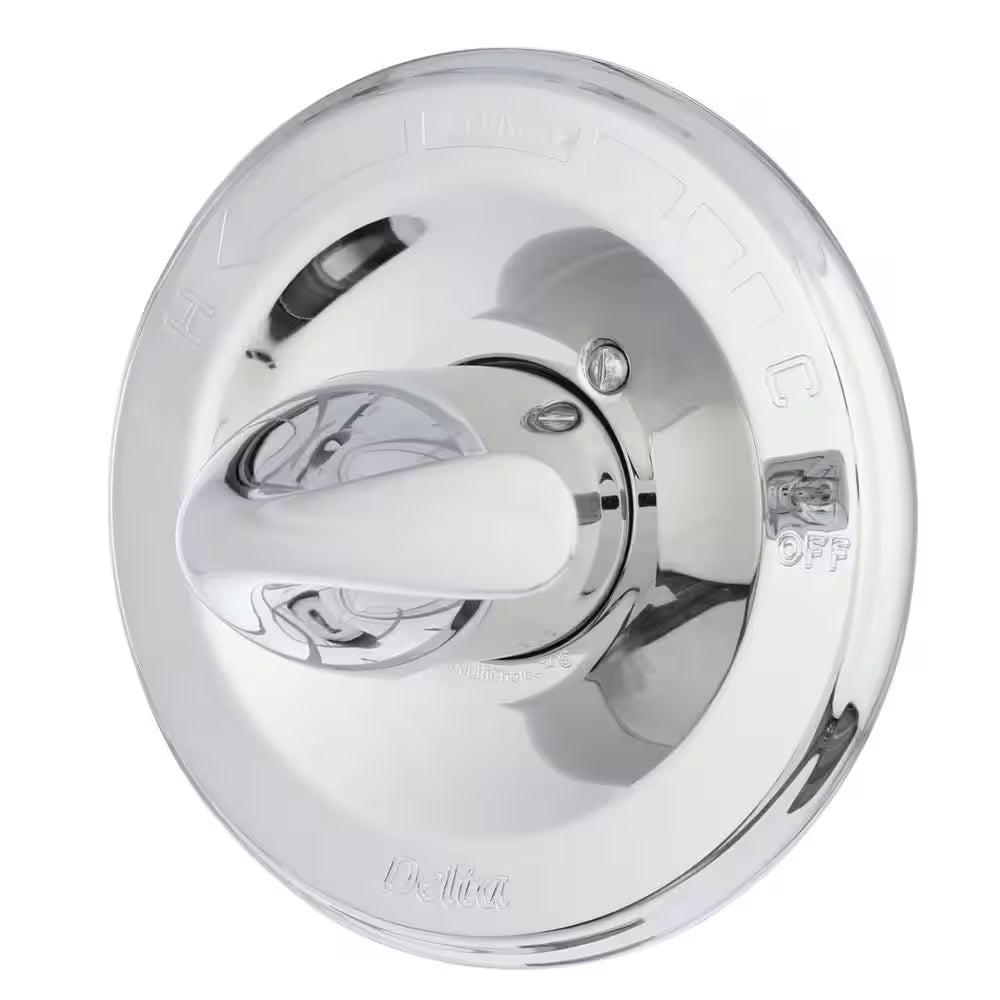 Classic 1-Handle Temperature Control Valve Trim Kit in Chrome (Valve Not Included)