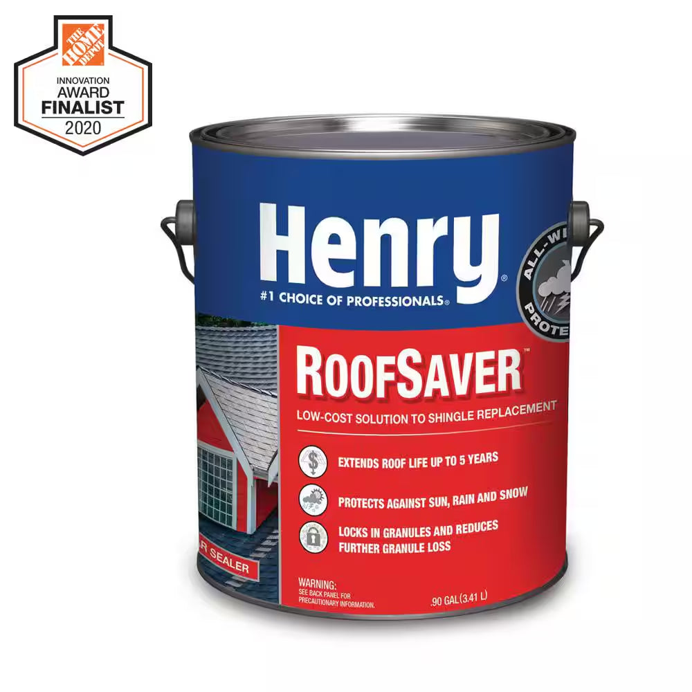 812 Roofsaver Clear Sealer Shingle Roof Coating 0.90 Gal.