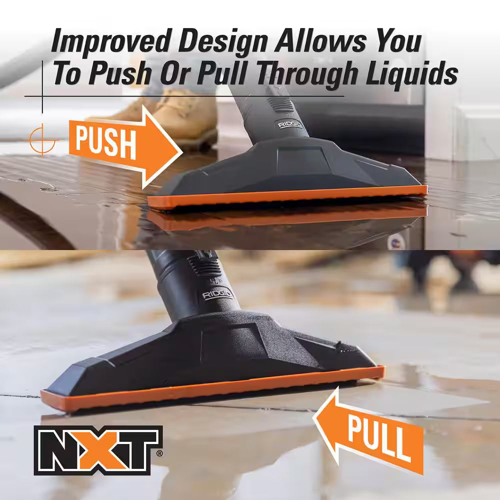 2-1/2 In. MAX2510 NXT Max Locking Floor Tool Shop Vacuum Attachment with Squeegee for  NXT Wet Dry Vacs