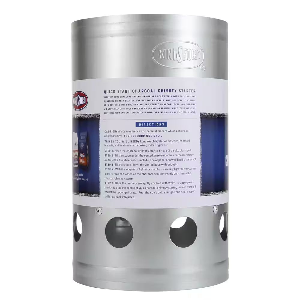 Deluxe Charcoal Chimney Starter