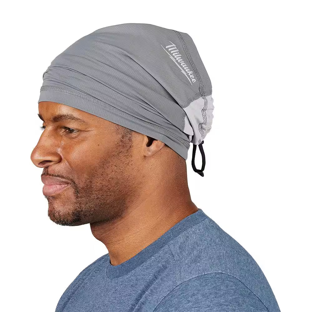 Gray WORKSKIN Performance Neck Gaiter Cap