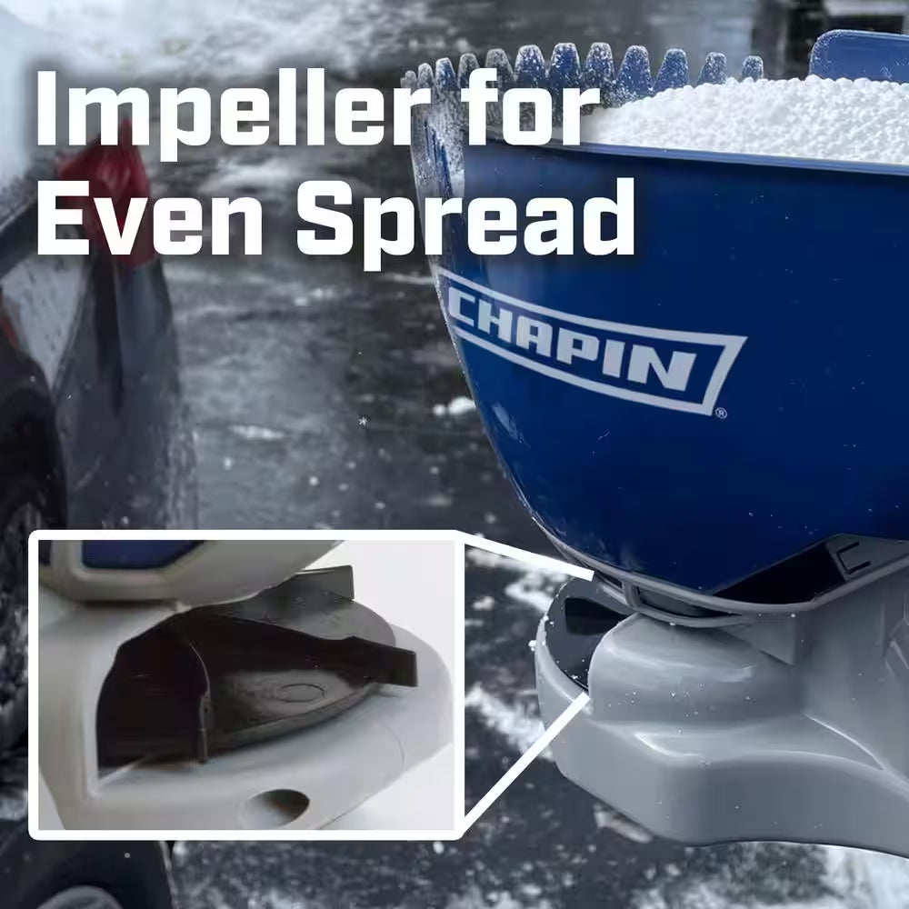 0.8 Gal./3 L Hand Crank Salt Spreader