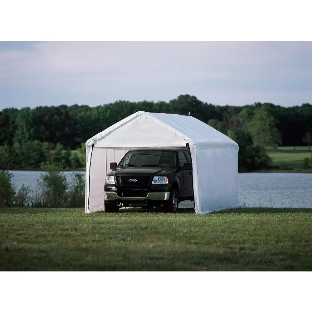 10 Ft. W X 20 Ft. D Sidewalls and Doors Kit for Max AP White Canopy with Uv-Resistant Fabric and 100% Waterproof Seams