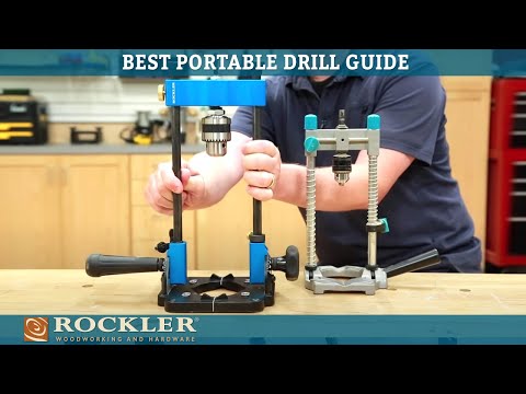 Rockler Portable Drill Guide 1/2'' Jacobs Chuck