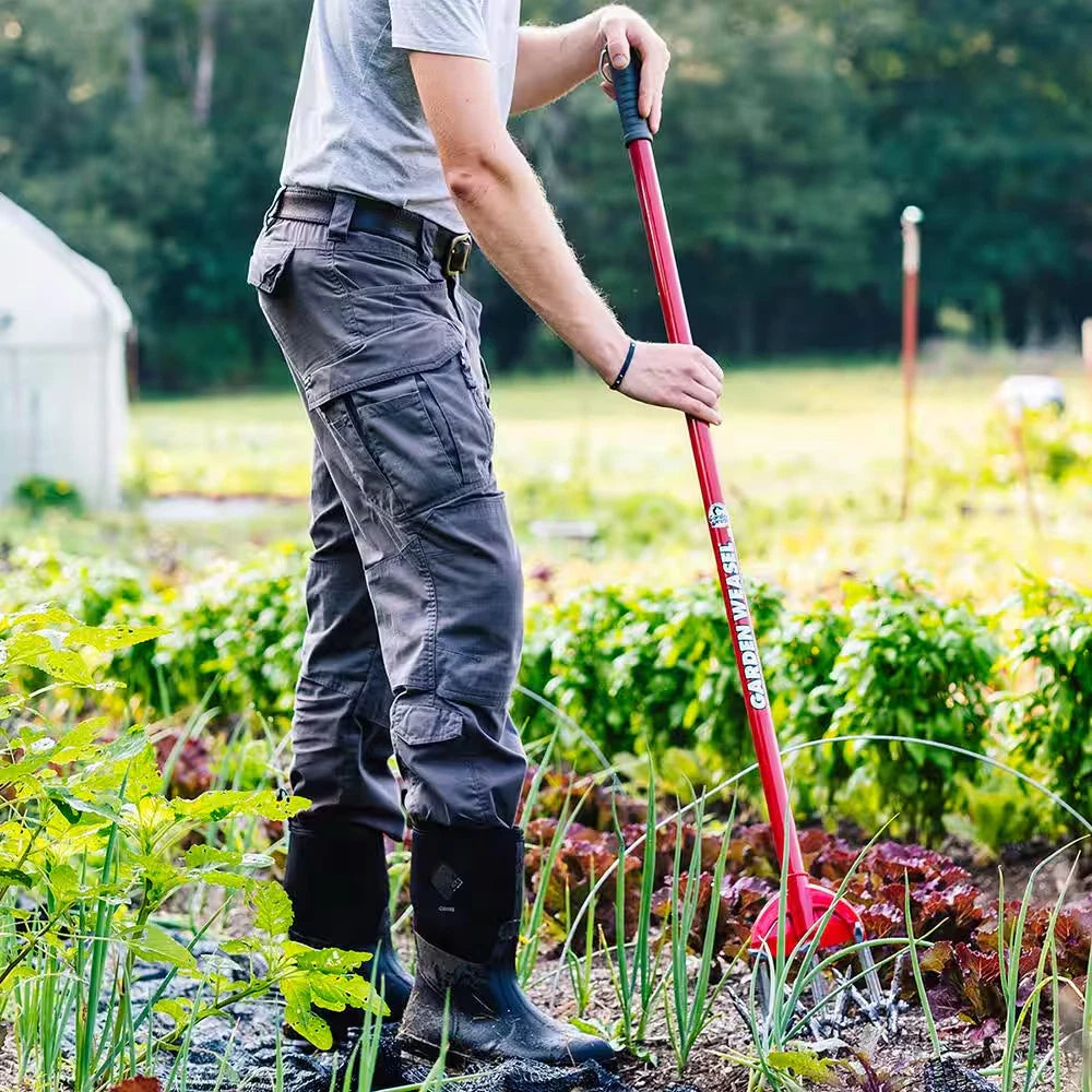 54.5 In. Long-Handled Rotary Hand Cultivator