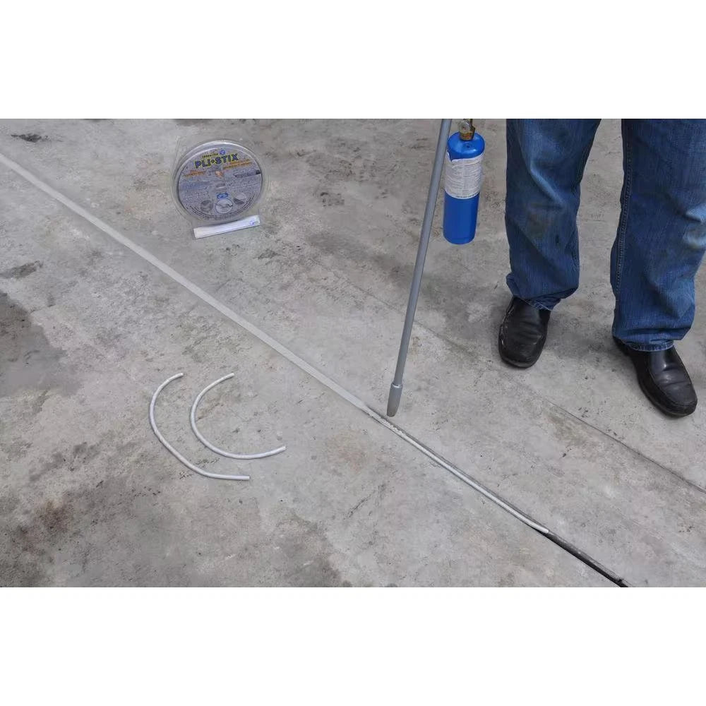 Pli-Stix 30 Ft. Medium Gray Permanent Concrete Joint and Crack Filler