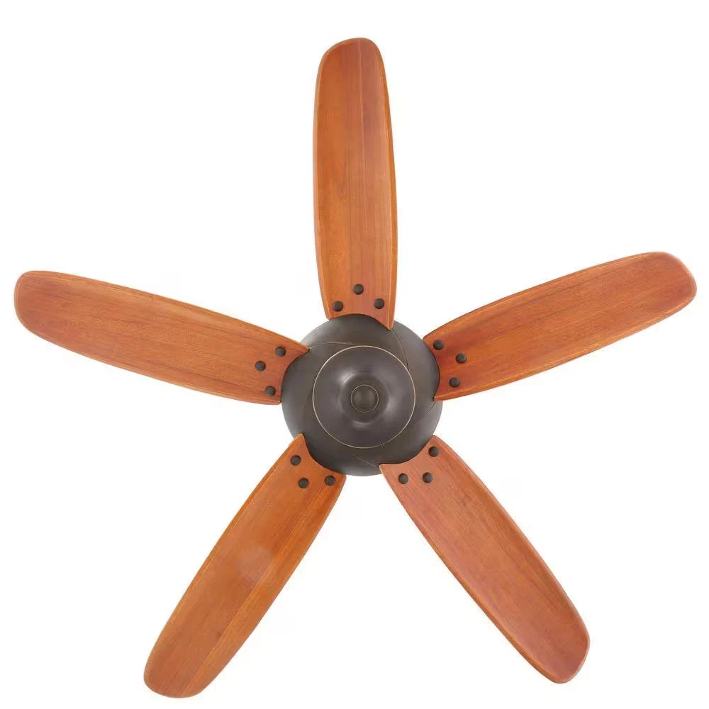 Altura 56 In. Indoor Oil-Rubbed Bronze Ceiling Fan with Downrod, Remote and Reversible Motor; Light Kit Adaptable