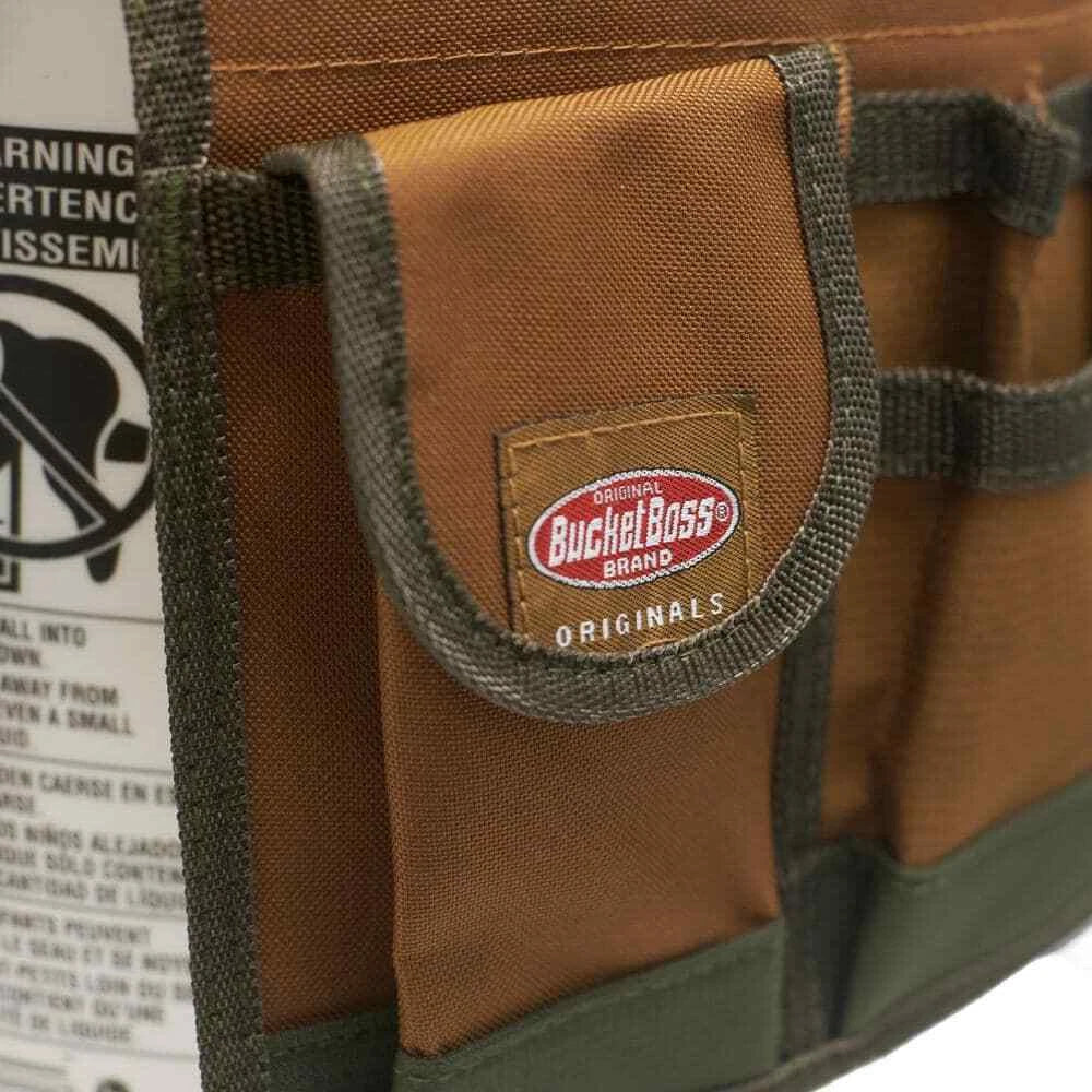 Bucketeer 5 Gal. Bucket Tool Organizer in Brown