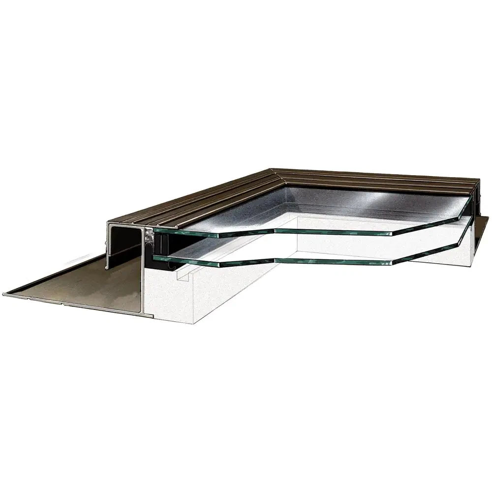 14-1/2 In. X 30-1/2 In. Fixed Self-Flashing Skylight with Tempered Low-E3 Glass