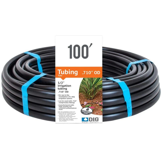 1/2 In. (0.700 O.D.) X 100 Ft. Poly Drip Tubing