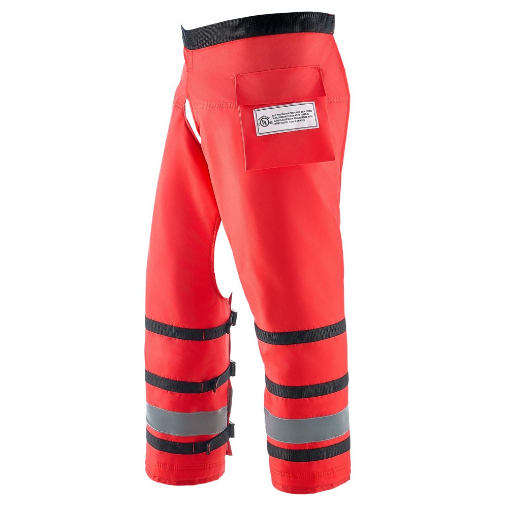 VEVOR Chainsaw Chaps Class D 8 Layers Wrap