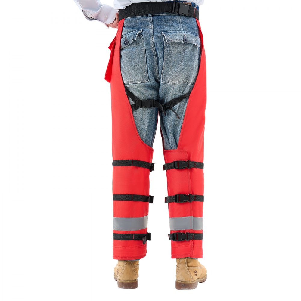 VEVOR Chainsaw Chaps Class D 8 Layers Wrap