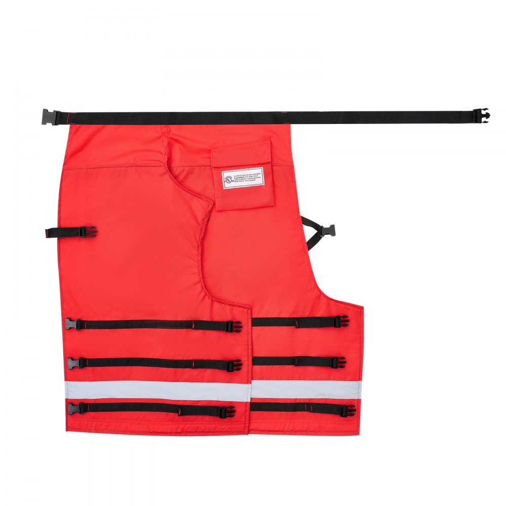 VEVOR Chainsaw Chaps Class D 8 Layers Wrap