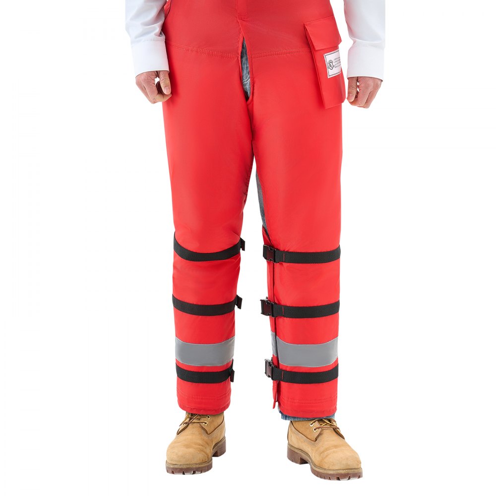 VEVOR Chainsaw Chaps Class D 8 Layers Wrap